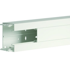 Goulotte d'installation - 90 x 55 mm - 1 compartiment - Longeur 2 m - PVC - Blanc - Tercia Clip45