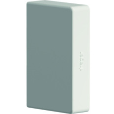 Embout - Pour 90 x 55 mm - Blanc - Tercia Clip45