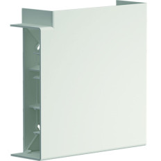 Angle plat avec fond SH - Pour 164 x 55 mm - Blanc - Tercia Clip45