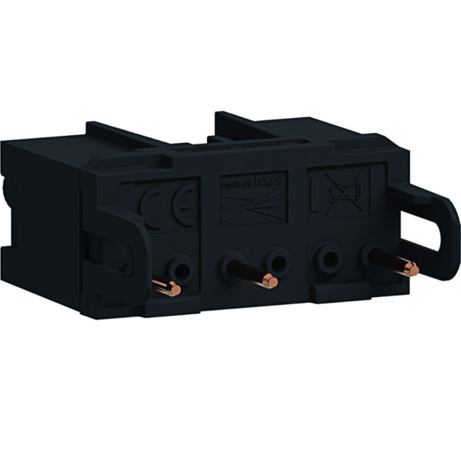 Connecteur d'entrée droit pour prise 2P + T - Femelle - Sortie 90° - Compatible Wieland GST18 - Tercia AP-C45