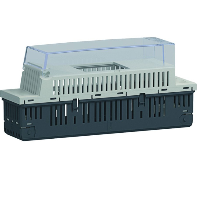 Support 2 modules pour appareillage modulaire - Blanc - Tercia AP-C45