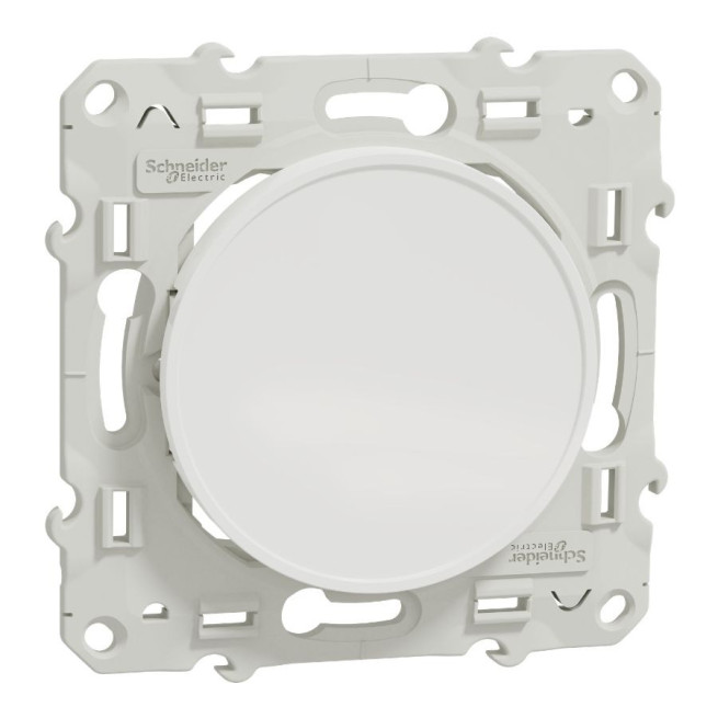 Obturateur Schneider Odace | Blanc, Anthracite, fixation à vis ou à griffes