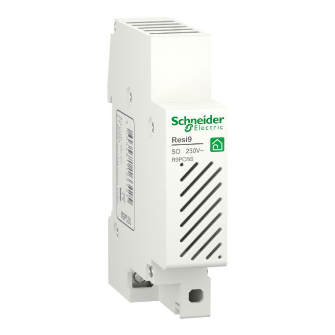 Sonnerie 230 V AC 80 dB Schneider Resi9 R9PCBS Blanche