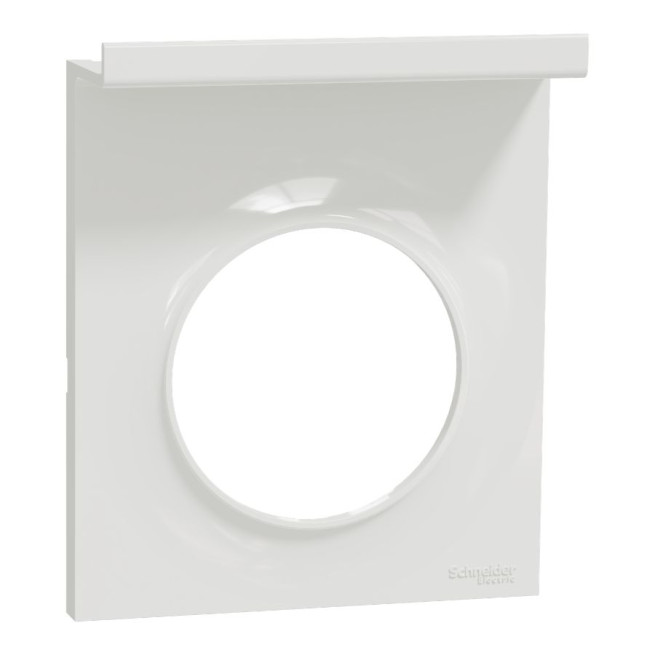 Plaque de finition 1 poste avec support de téléphone mobile - Odace Styl Pratic 2011