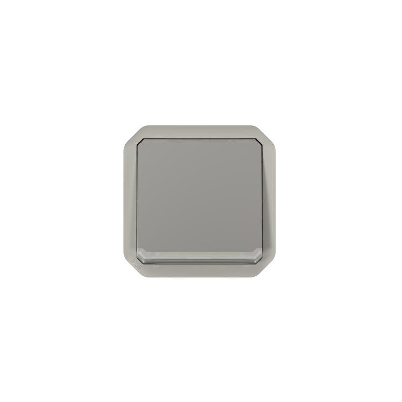Interrupteur va-et-vient lumineux Gris Plexo