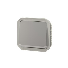 Interrupteur va-et-vient lumineux Gris Plexo