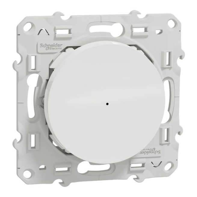 Variateur poussoir connecté - 2 fils - Zigbee - Blanc - Wiser Odace 2011