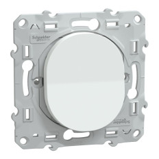 Bouton poussoir à fermeture - 10 A - Ovalis