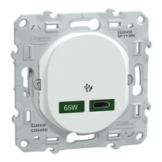 Chargeur USB C - 65 W - Forte puissance et charge rapide - Ovalis
