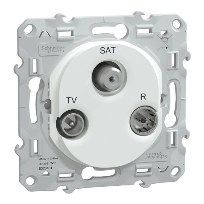 Prise TV-R-SAT - Ovalis