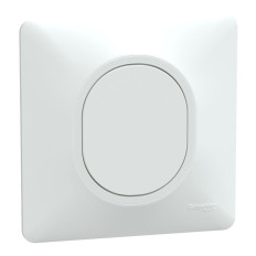 Obturateur - Avec plaque - Blanc - Ovalis