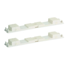 Supports coffret universels - Pour 250 x 65 mm - Blanc - Tecnica-GTL