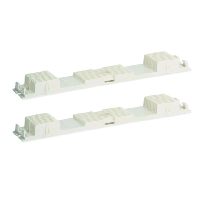 Supports coffret universels - Pour 250 x 65 mm - Blanc - Tecnica-GTL