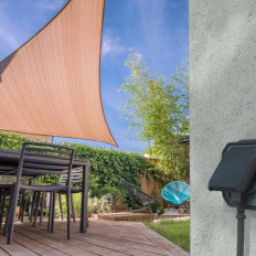Prise 2P+T avec volet Anthracite Plexo