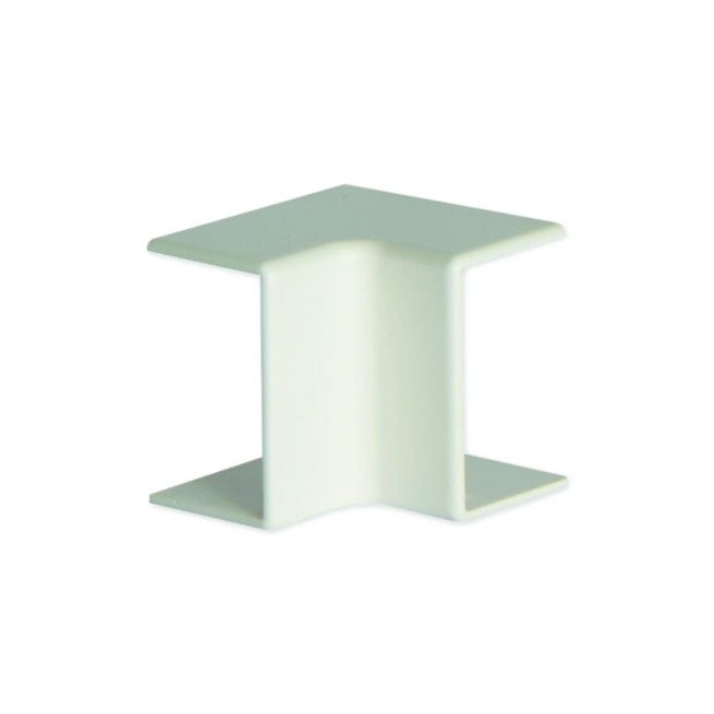 Angle intérieur - Pour 40 x 25 mm - Blanc - Ta-e