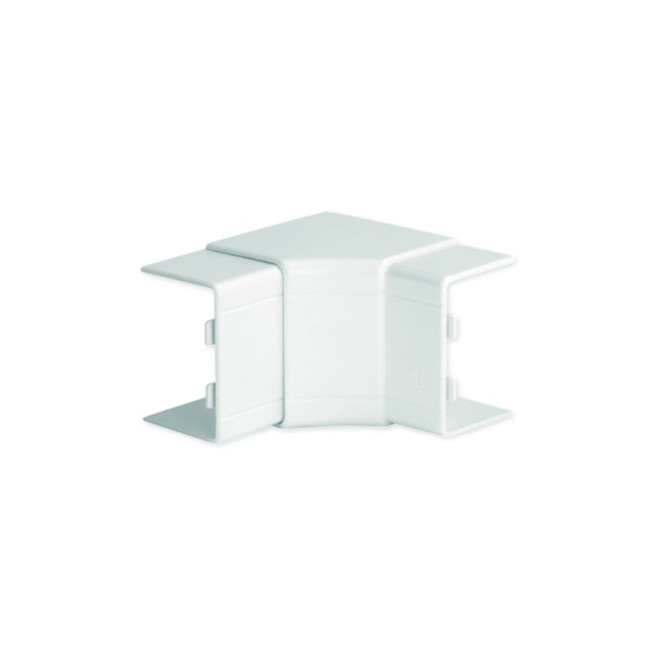 Angle intérieur variable - 70° à 120° - Pour 60 x 40 mm - Blanc - Ta-e / Ta-s / Ta-g