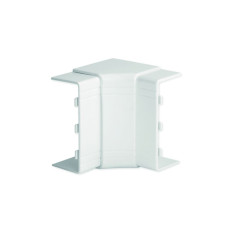 Angle intérieur variable - 70° à 120° - Pour 100 x 40 mm - Blanc - Ta-e / Ta-g