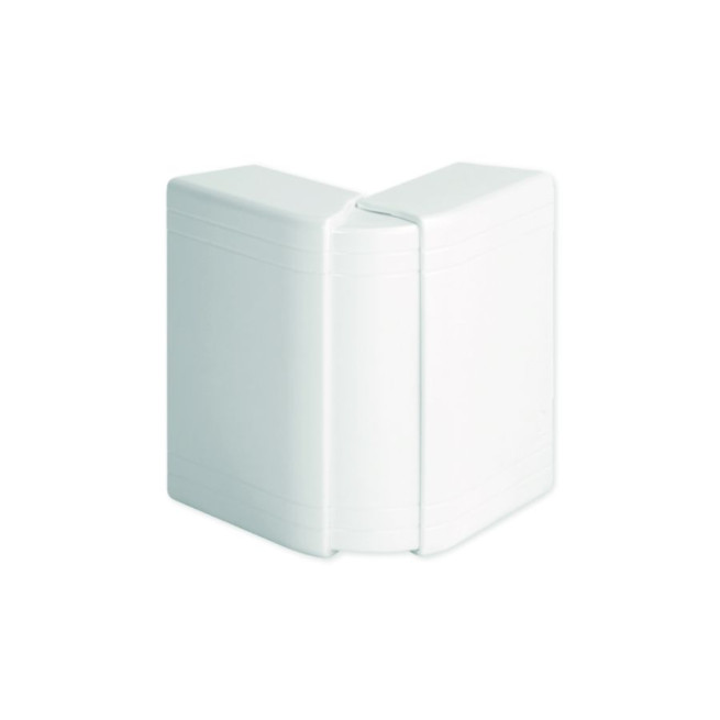 Angle intérieur variable - 70° à 120° - Pour 120 x 40 mm - Blanc - Ta-e / Ta-g