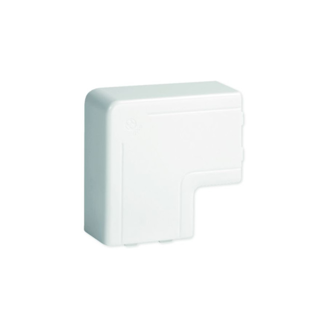 Angle plat - Pour 60 x 40 mm - Blanc - Ta-e / Ta-s / Ta-g