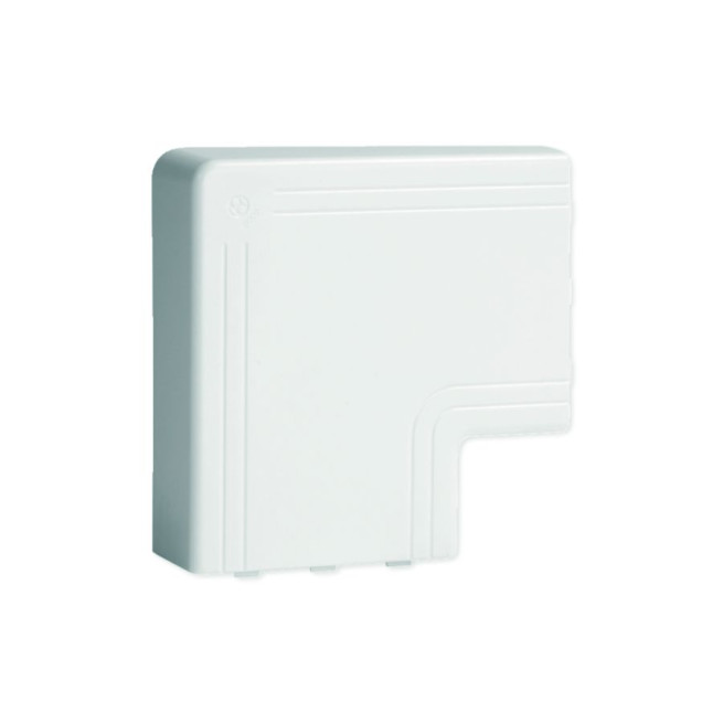 Angle plat - Pour 100 x 40 mm - Blanc - Ta-e / Ta-g