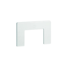Embout de passage de mur - Pour 80 x 40 / 80 x 60 mm - Blanc - Ta-e / Ta-g