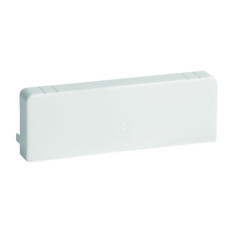 Embout - Pour 120 x 40 mm - Blanc - Ta-e / Ta-g