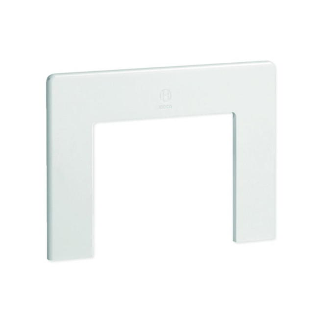 Embout de passage de mur - Pour 120 x 40 / 120 x 60 / 120 x 80 mm - Blanc - Ta-e / Ta-g