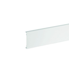 Couvercle supplémentaire - Pour 60 x 40 / 60 x 60 mm - Longueur 2 m - Blanc - Ta-e / Ta-g