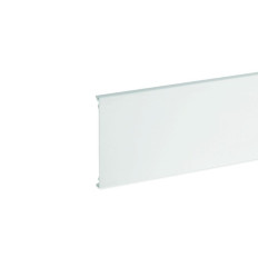 Couvercle supplémentaire - Pour 100 x 40 / 100 x 60 / 100 x 80 mm - Longueur 2 m - Blanc - Ta-e / Ta-g