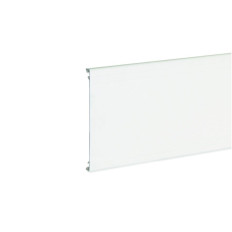 Couvercle supplémentaire - Pour 120 x 40 / 120 x 60 / 120 x 80 mm - Longueur 2 m - Blanc - Ta-e / Ta-g