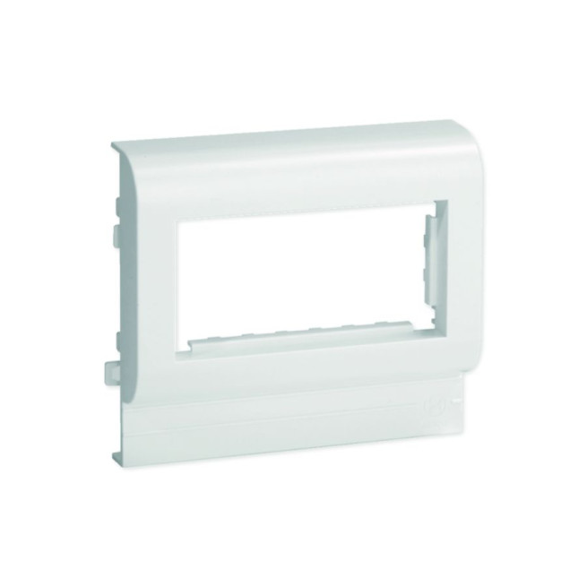 Support - 45 x 45 mm - 4 modules - Pour 100 x 40 / 100 x 60 / 100 x 80 mm - Blanc - Ta-e / Ta-g