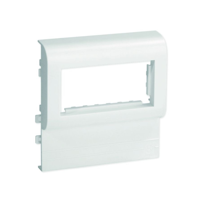 Support - 45 x 45 mm - 4 modules - Pour 120 x 40 / 120 x 60 / 120 x 80 mm - Blanc - Ta-e / Ta-g