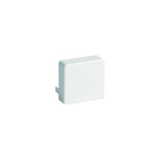 Embout - Pour 40 x 40 mm - Blanc - Ta-e