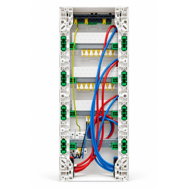 Tableau pré-équipé - Maison individuelle - 4 rangées - 13 modules - XE - Resi9