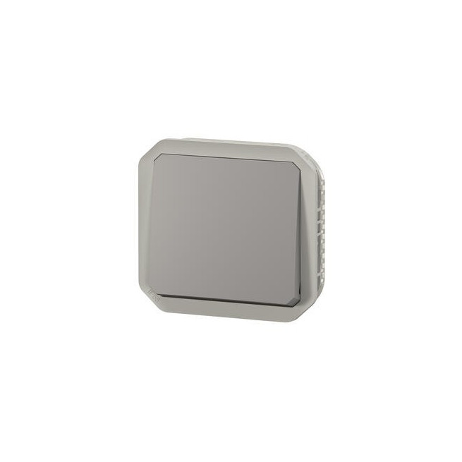 Poussoir NO composable Gris Plexo