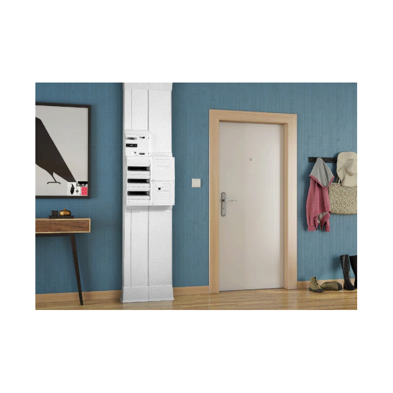 Pack GTL + tableau électrique pré-équipé Schneider Resi9 XE 4 rangées