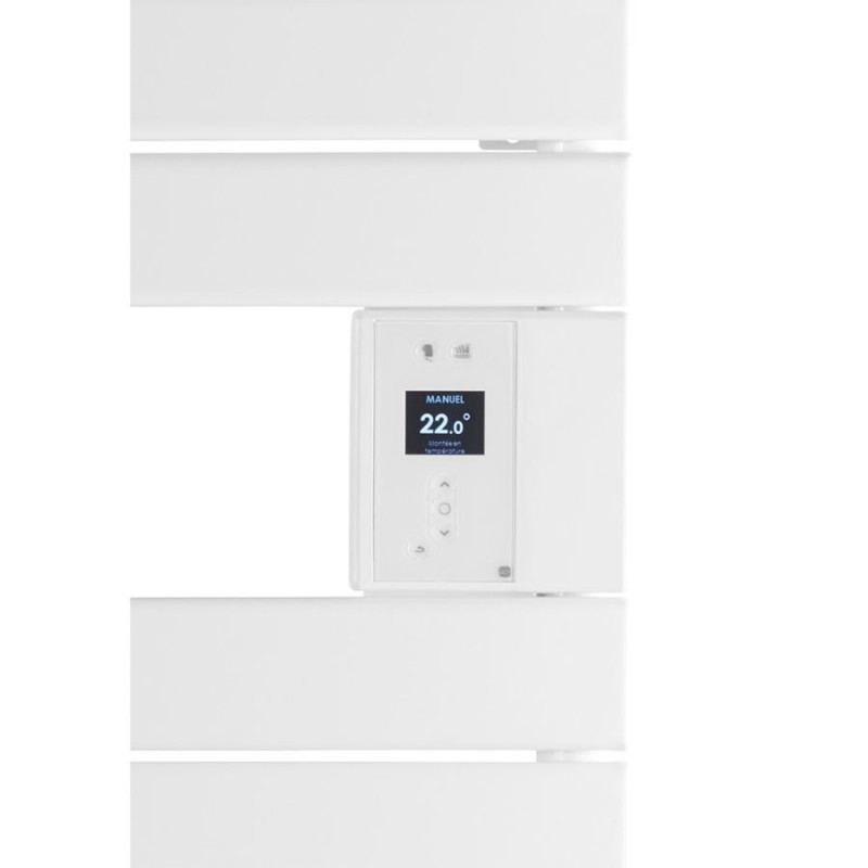 Sèche-serviettes Riviera 2 750 W blanc brillant 498216