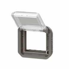 Adaptateur Mosaic 2 modules Anthracite Plexo