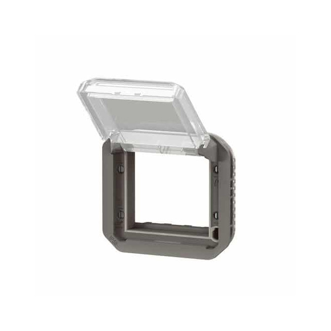Adaptateur Mosaic 2 modules Anthracite Plexo
