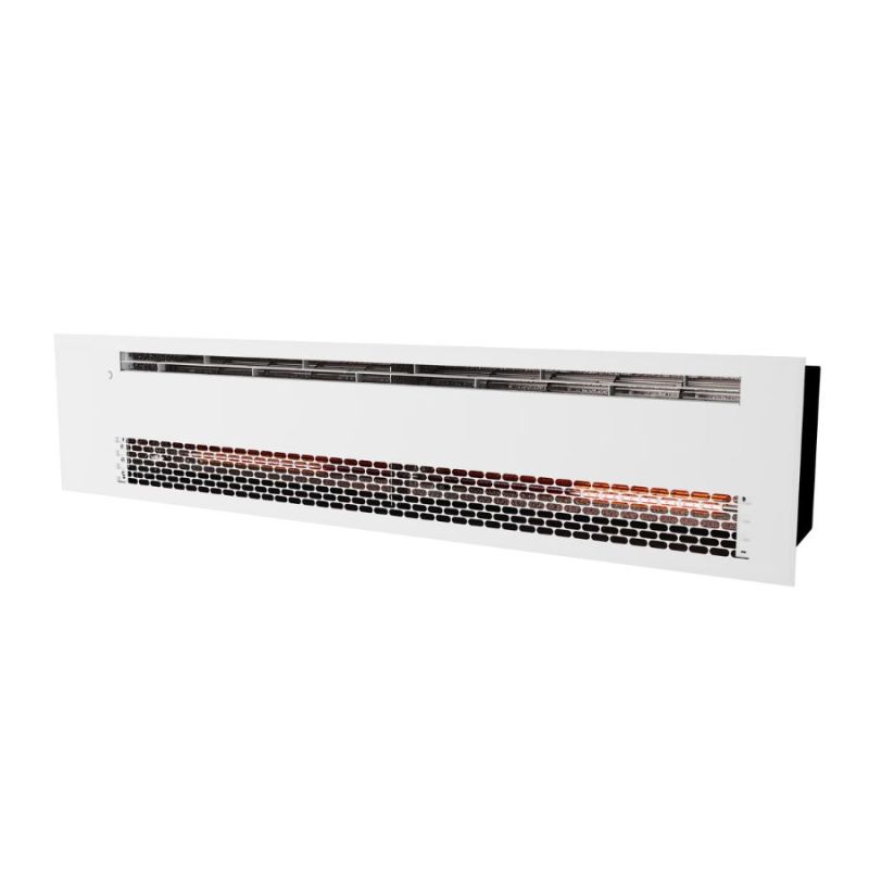 Rideau d'air Stopair 2 - Encastrable - 6/12 kW - Blanc