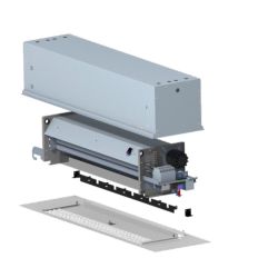 Rideau d'air Stopair 2 - Encastrable - 9/4,5 kW - Blanc