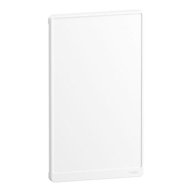 Porte Styl pour coffret 4 rangées - 18 modules - Blanche - Resi9