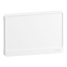 Porte Styl pour coffret 1 rangée - 18 modules - Blanche - Resi9