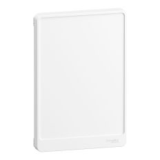 Porte Styl pour coffret 2 rangées - 13 modules - Blanche - Resi9