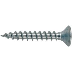 Lot de 100 vis bois aggloméré - Tête fraisée - Pozidriv - Inox - 4 x 40 mm