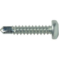 Lot de 200 vis tôle auto-perceuses - Tête bombée - Torx - 4,8 x 25 mm