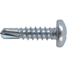 Lot de 200 vis tôle auto-perceuses - Tête bombée - Phillips - 4,8 x 19 mm