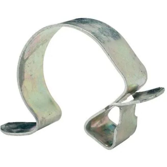 Lot de 100 clips bord de tôle en acier trempé - Épaisseur 2-7 mm - Diamètre 22-32 mm
