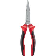 Pince à becs demi-ronds longs coudés - Isolé 1000 V - 200 mm