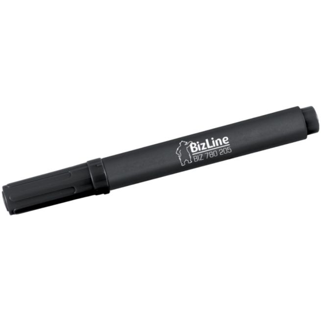 Marqueur noir permanent large pointe - 1-4 mm